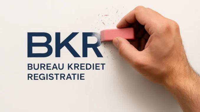 BKR Registratie Verwijderen in 2026